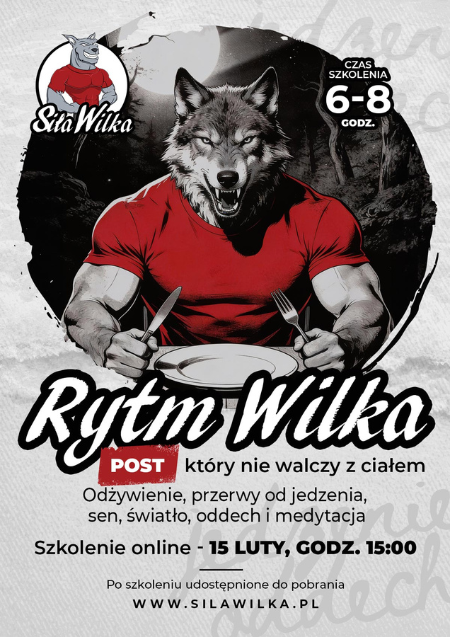 Rytm Wilka: post, który nie walczy z ciałem - szkolenie ONLINE 15 luty 2026